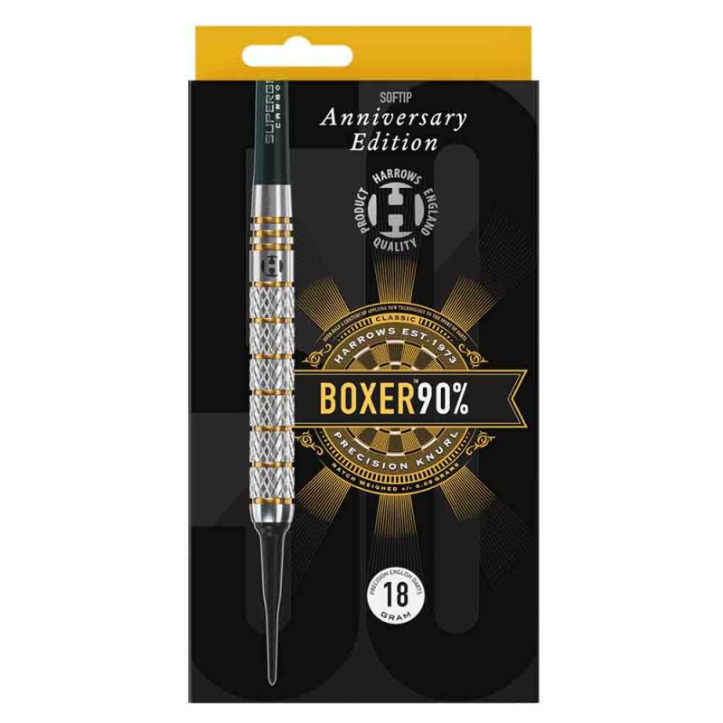 Billaresbalsalobre Dardos Harrows Darts Boxer Parallel 90% 18g DD80410 - Imagen 3