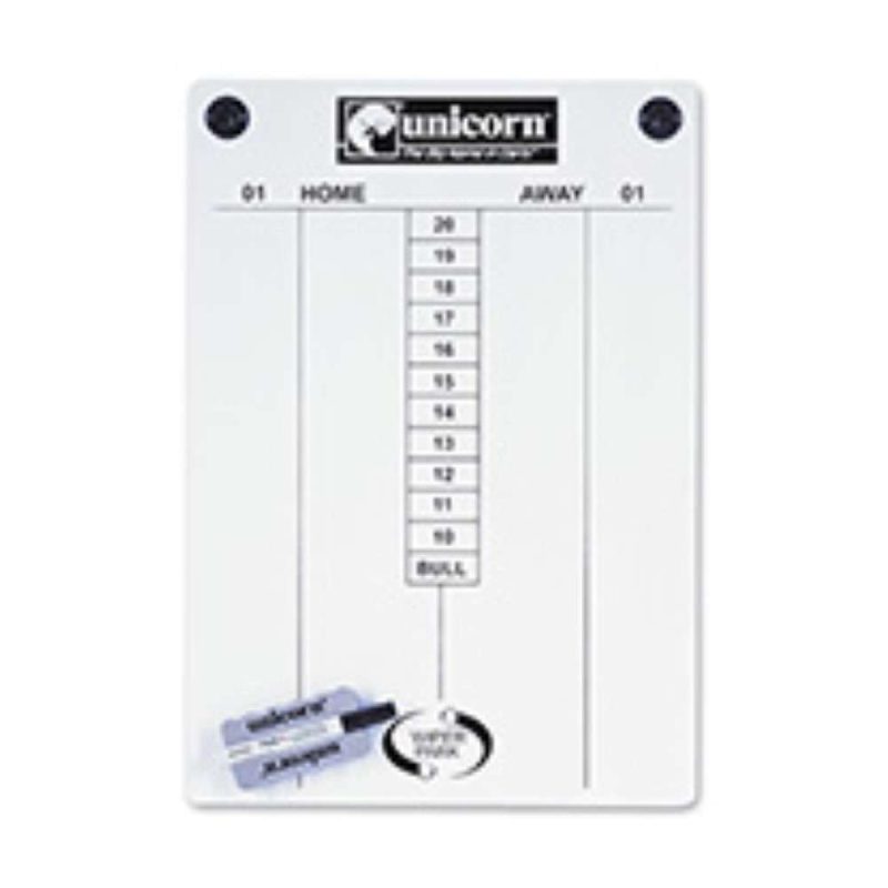 Billaresbalsalobre Pizarra Unicorn Darts blanca 46003