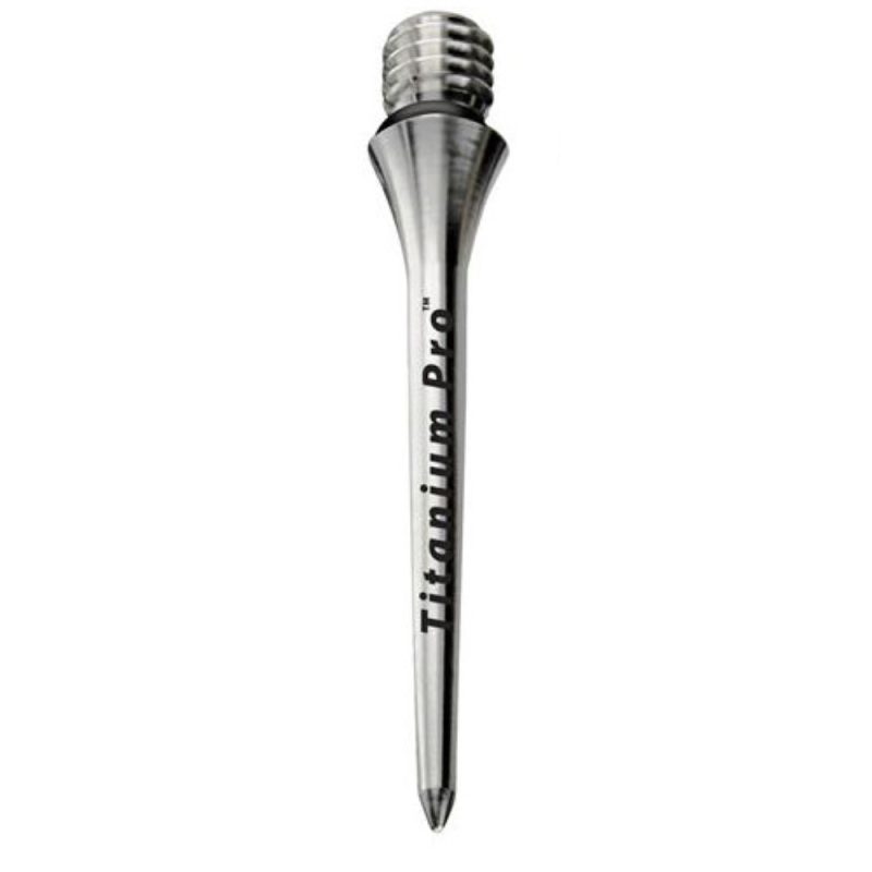 Billaresbalsalobre Puntas Conversion Target Darts Titanium Pro Silver 26mm 109880 - Imagen 2