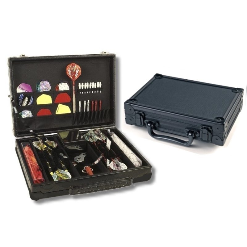 Billaresbalsalobre Funda Dardos Karella Master Aluminio Negro 8025.01