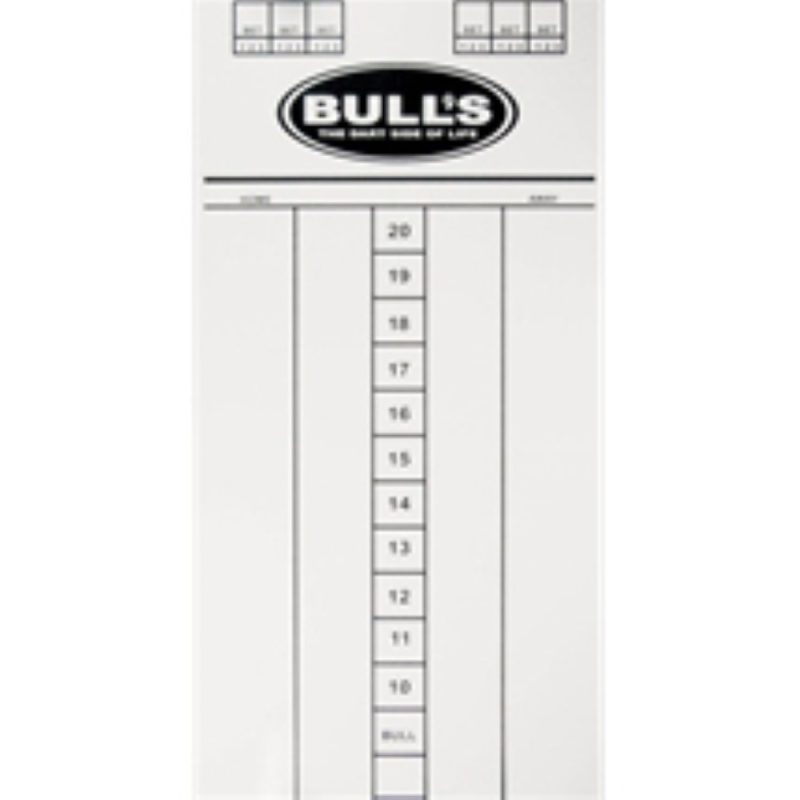 Billaresbalsalobre Pizarra Dardos Bulls Darts 30x60cm color Blanca 67306