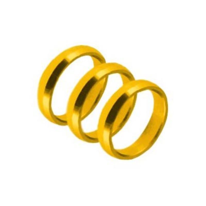 Billaresbalsalobre Clips Supergrip Rings Dorado Harrows Darts 3 unidades - Imagen 2