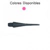 Billaresbalsalobre Punta Dardo Conica Rosa Neon 2ba 28mm 1000unid