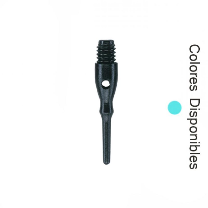 Billaresbalsalobre Puntas Dardo Unicorn Darts Contour Turquesa  22mm 40018 - Imagen 2