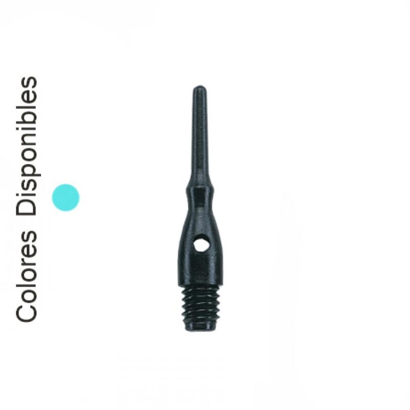 Billaresbalsalobre Puntas Dardo Unicorn Darts Contour Turquesa  22mm 40018 - Imagen 3