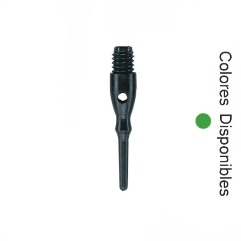 Billaresbalsalobre Puntas Dardo Unicorn Darts Contour Verde 22mm 40072 - Imagen 2