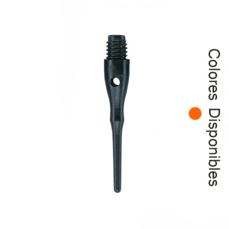 Billaresbalsalobre Puntas Unicorn Darts Contour Naranja Neón 2ba 27mm 1000unid 40023 - Imagen 2