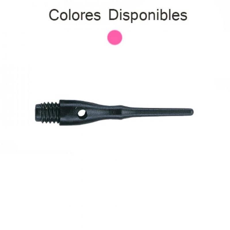 Billaresbalsalobre Puntas Unicorn Darts Contour Rosa Neón 2ba 27mm 1000unit 40027