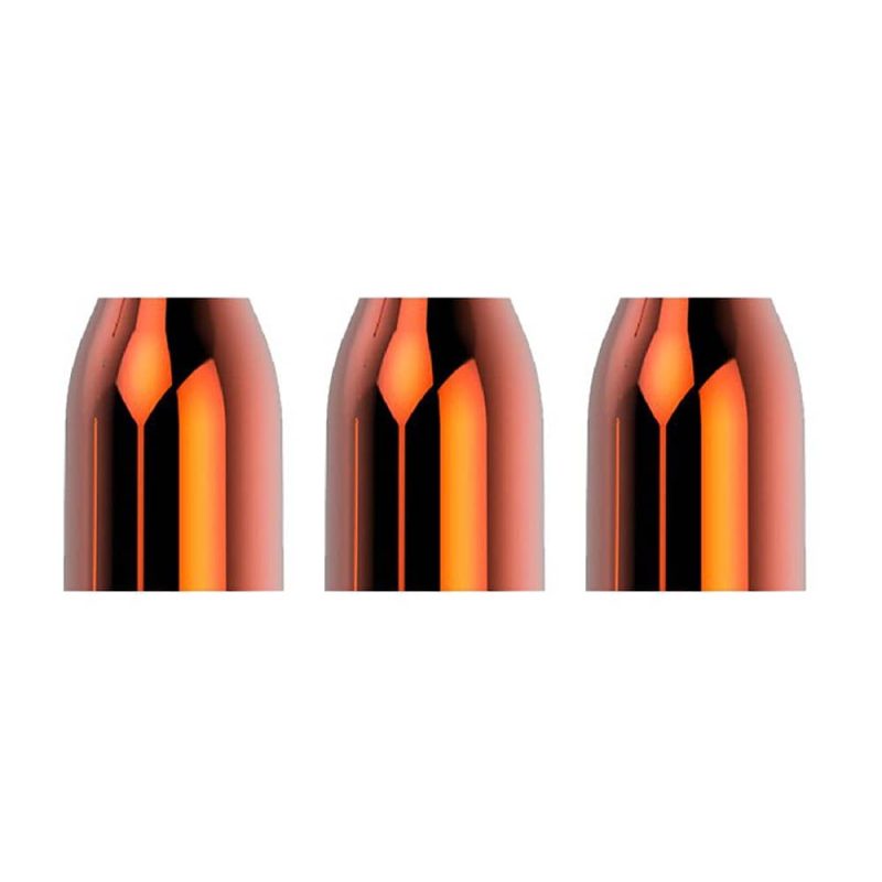 Billaresbalsalobre Copas New Champagne Ring Naranja Premium 3 unidades