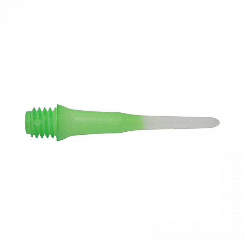 Billaresbalsalobre Puntas LipPoint Two Tone Gradation 2ba Verde 24.8mm 30unid