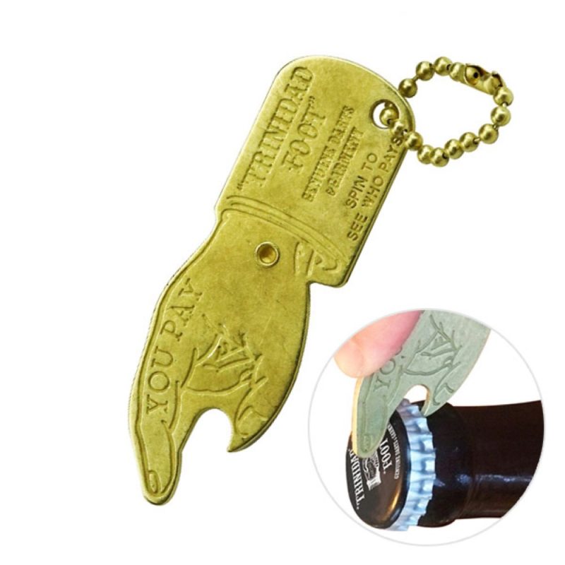 Billaresbalsalobre Abridor Botellas Trinidad Food You Pay Keyholder - Imagen 3