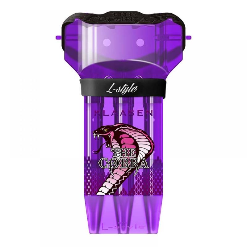 Billaresbalsalobre Funda Dardos Krystal One L-Style Morada Jelle Klaasen