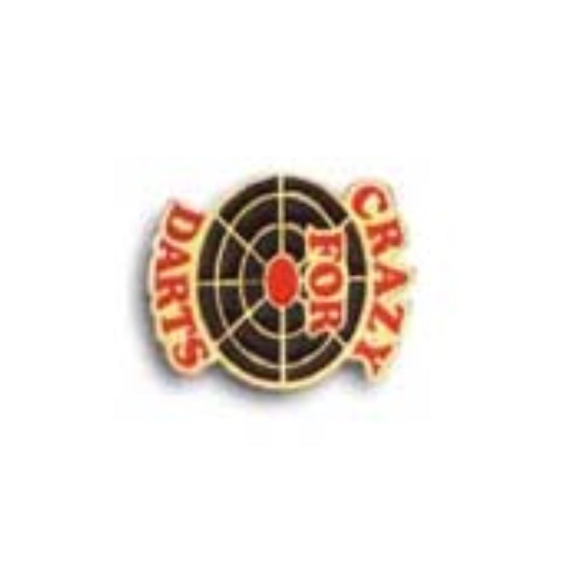 Billaresbalsalobre Pin Crazy For Darts Rojo/Negro - Imagen 2