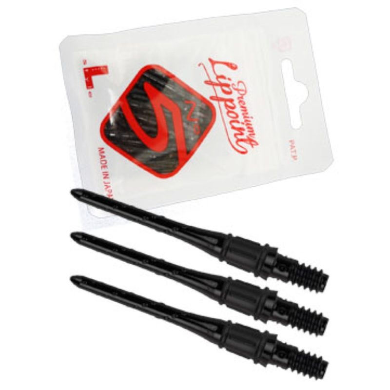 Billaresbalsalobre Puntas L-Style Lippoint Premium Negro nº5 24mm 30unid NO5Prem-BK - Imagen 3
