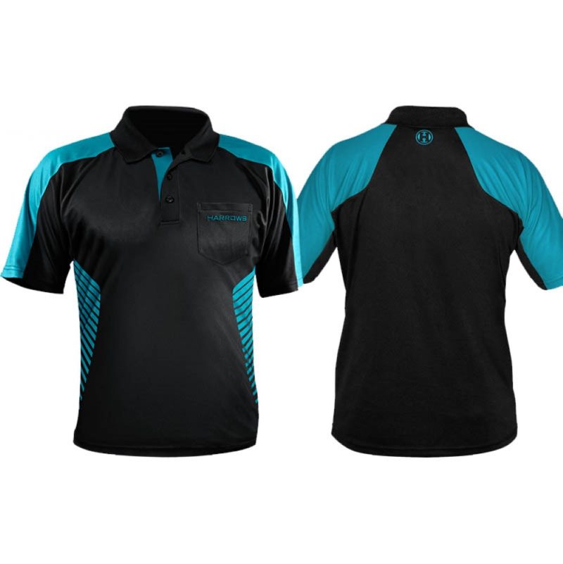 Billaresbalsalobre Camiseta Harrows Darts Vivid Aqua XXL - Imagen 5