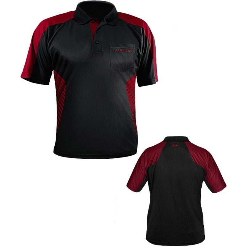 Billaresbalsalobre Camiseta Harrows Darts Vivid Deep Red XXL - Imagen 2