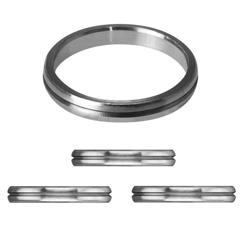 Billaresbalsalobre Mission S-Lock Titanium Silver Rings 2 mm X2519 - Imagen 2