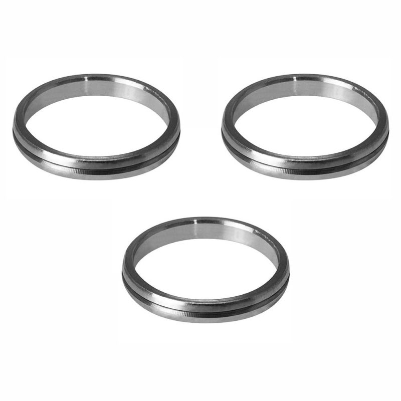 Billaresbalsalobre Mission S-Lock Titanium Silver Rings 2 mm X2519