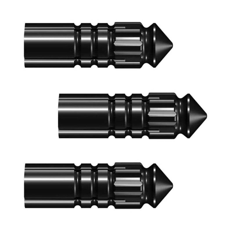 Billaresbalsalobre Protector Plumas Aluminio Mission F-Protect 3 Unidades Negro X2508 - Imagen 2