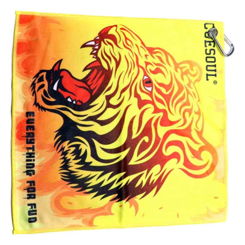 Billaresbalsalobre Cuesoul  Square Dart Sport Towel Tiger CSDA-WW052 - Imagen 2