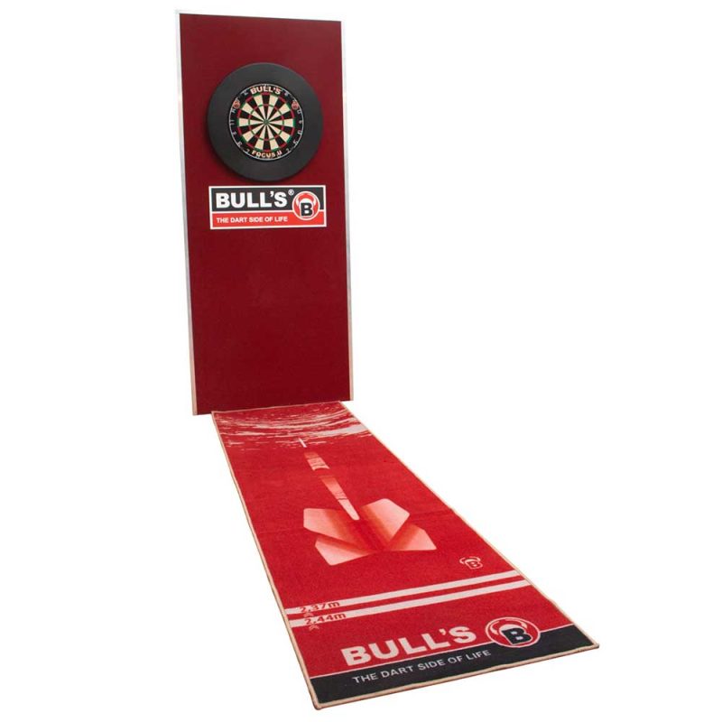 Billaresbalsalobre Protector Suelo Bulls Carpet Mat 180 Red Dart DE  67806 - Imagen 2