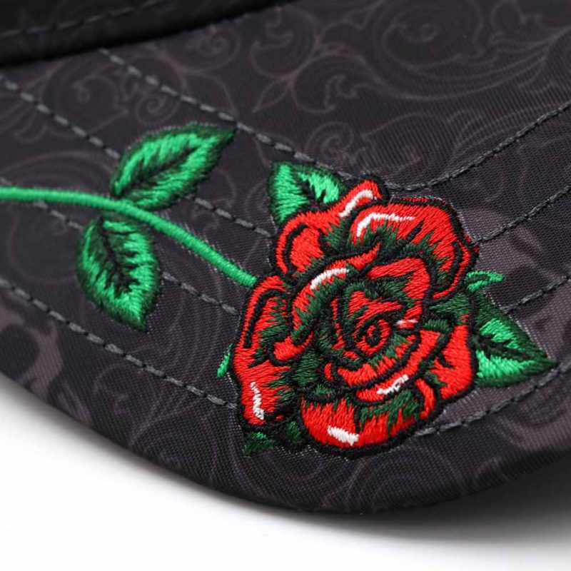 Billaresbalsalobre Gorra Cuesoul Darts Cap Roses Negra  CS-MZ-01 - Imagen 6