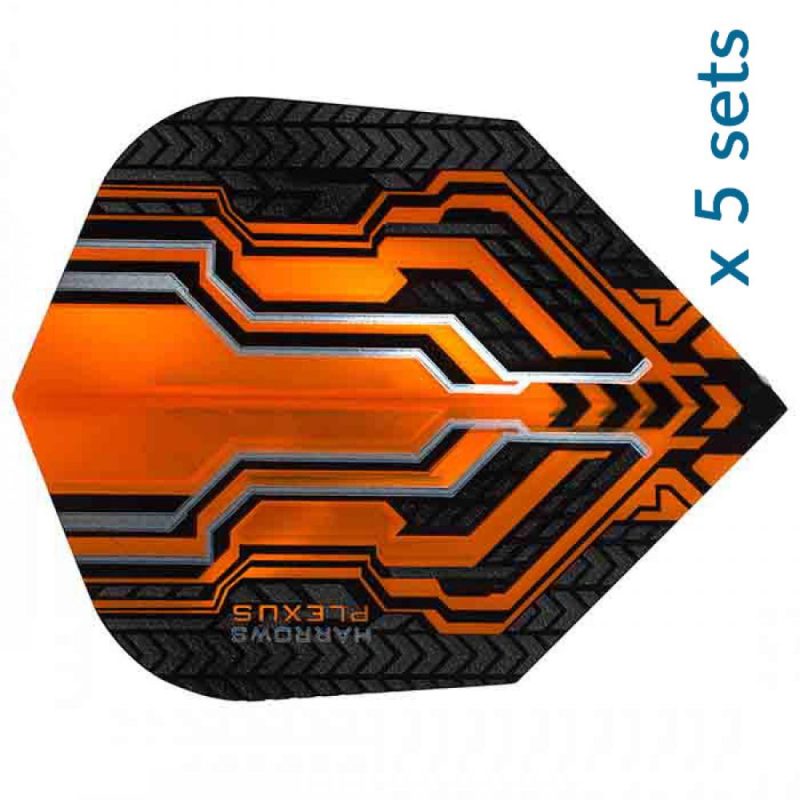 Billaresbalsalobre Harrows Darts Plexus Orange Standard 5 Sets ( 15 Plumas ) - Imagen 3