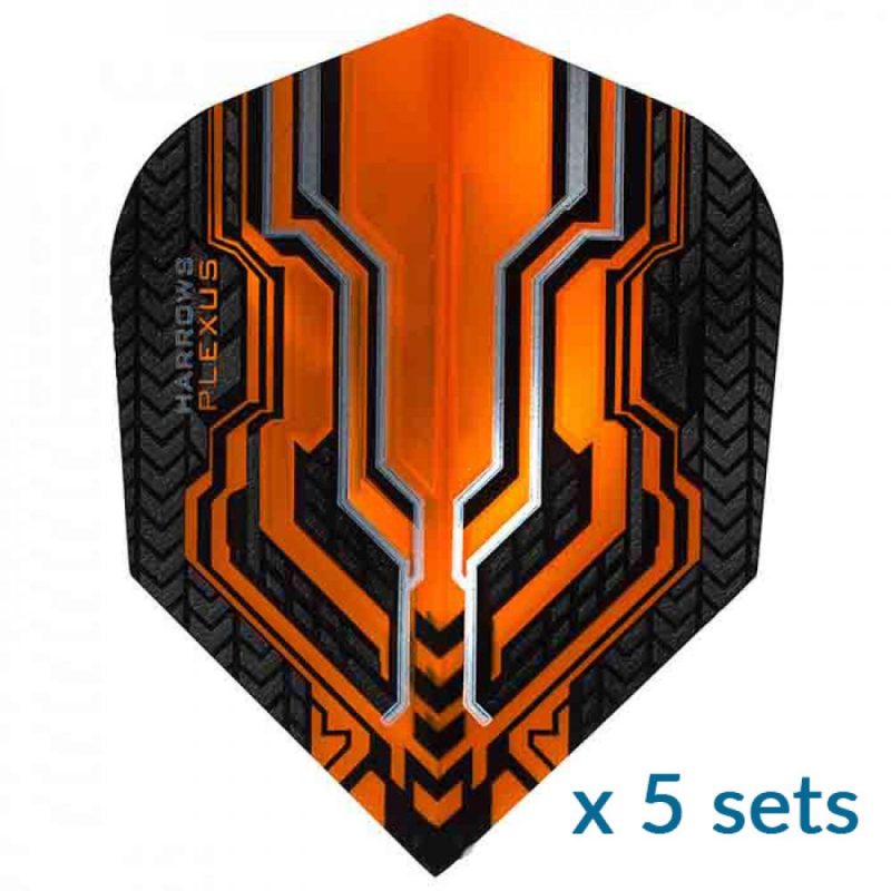 Billaresbalsalobre Harrows Darts Plexus Orange Standard 5 Sets ( 15 Plumas )