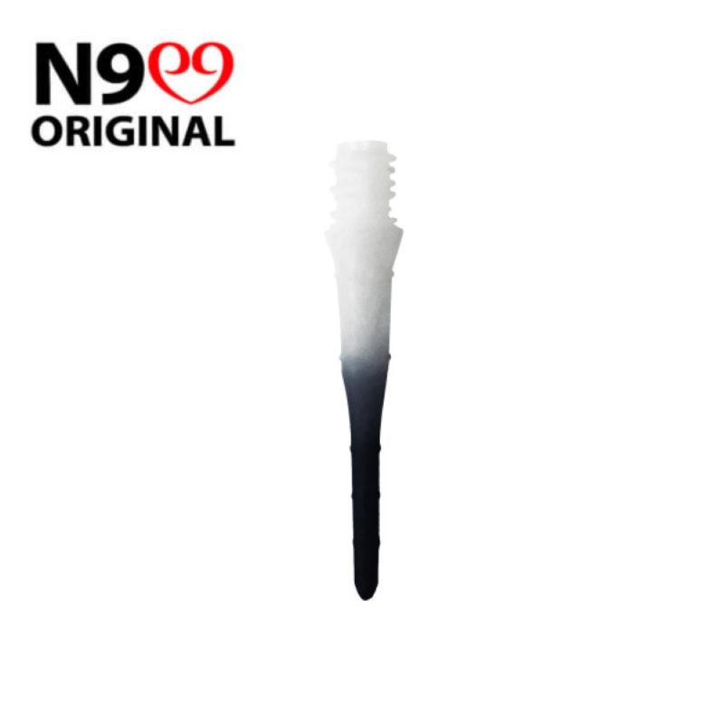 Billaresbalsalobre Puntas Lippoint Premium Two Tone Gradient Black White Natural N9 2ba 25mm 30unid  N9-PREMLIP-COOL BLACK - Imagen 2