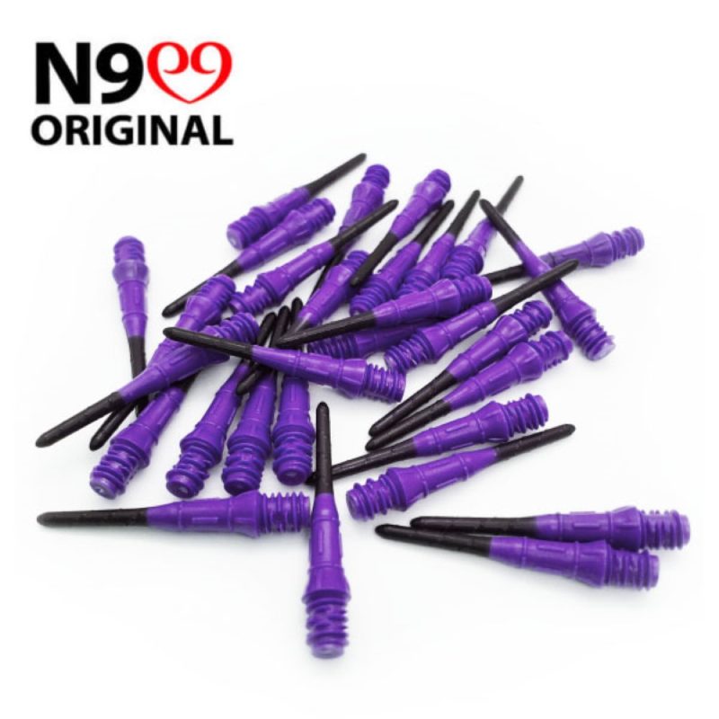 Billaresbalsalobre Puntas Lippoint Premium Gradient Black Purple Natural N9 2ba 25mm 30unid  N9-PREMLIP-PURPLE/BLACK - Imagen 3