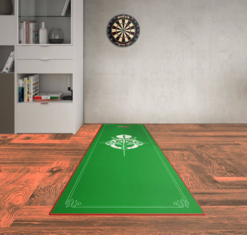 Billaresbalsalobre Protector Suelo Bulls Carpet Dart Mat Green 241 x 80 cm  67840 - Imagen 3
