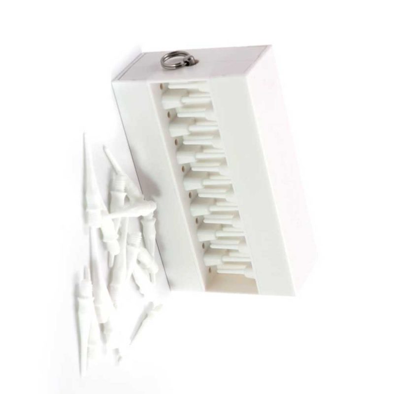 Billaresbalsalobre Caja Porta Puntas Dardos Touch Point White CSDA-BZH02-T - Imagen 3