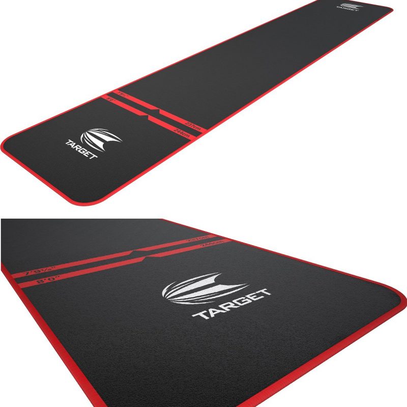 Billaresbalsalobre Protector Suelo Dart Mat Protector Suelo Target Darts World Champion Red Trim  109055 - Imagen 2