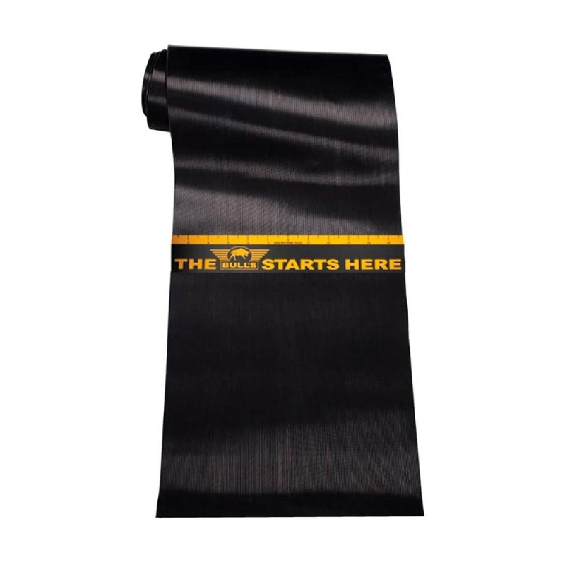 Billaresbalsalobre Protector Suelo Rubber Dart Mat Bulls NL 300x60 cm + Trowline Sticker  BU-67802 - Imagen 4