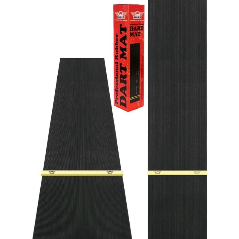 Billaresbalsalobre Protector Suelo Rubber Dart Mat Bulls NL 250x60 cm + Trowline 250 x 60cm - Imagen 2
