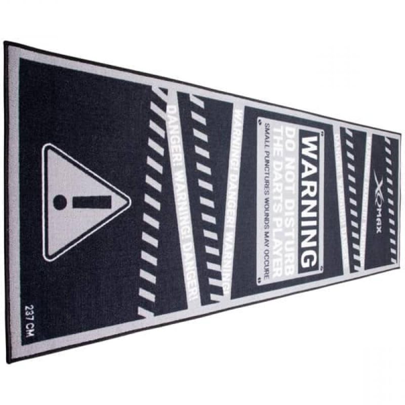 Billaresbalsalobre Protector Suelo XQ Max Dart Mat Warning Negro  QD2100110 - Imagen 2