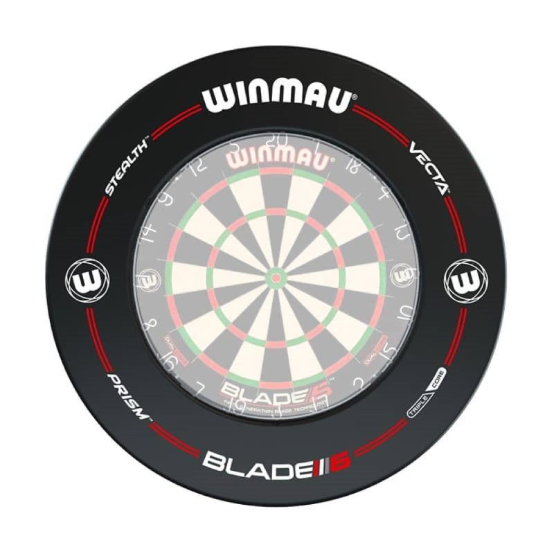 Billaresbalsalobre Dartboard Surrounds Pro-Line Black Winmau Darts 4439 - Imagen 2