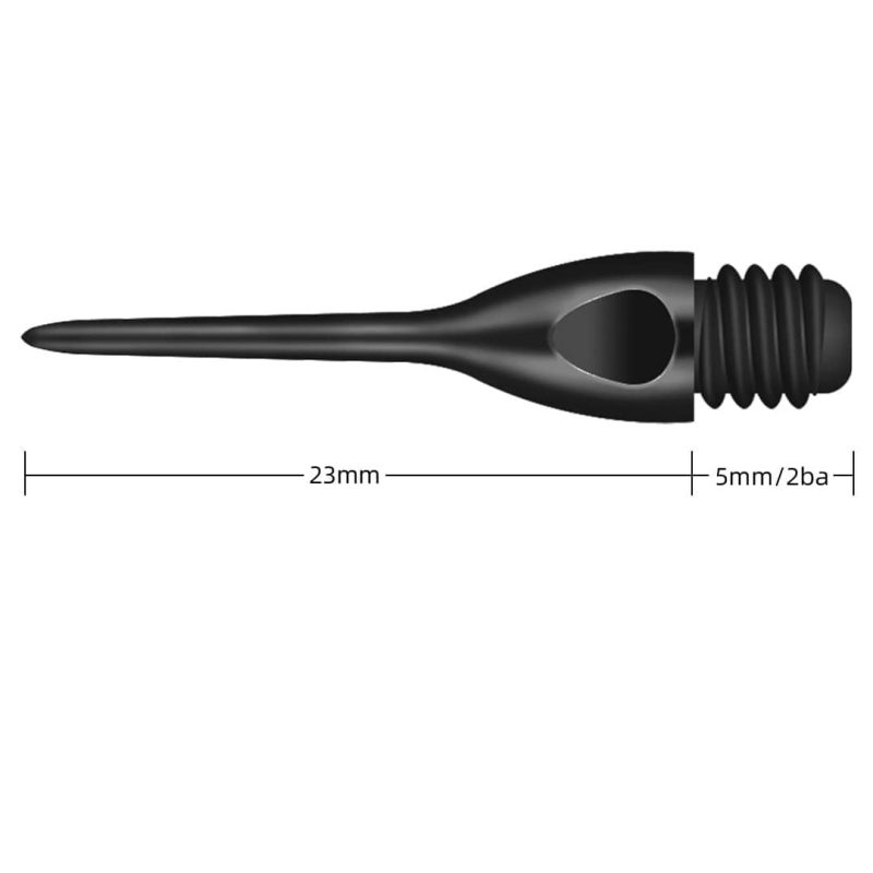 Billaresbalsalobre Puntas Gildarts Short 2ba 23mm Negro 100unit MG-CL14-BK. - Imagen 4