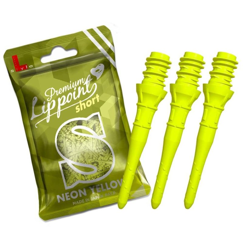 Billaresbalsalobre Puntas Lippoint Premium Shortlip Neon Yellow 2ba 21mm 30unid  SHORTLIP-PREM-NEON YELLOW - Imagen 2