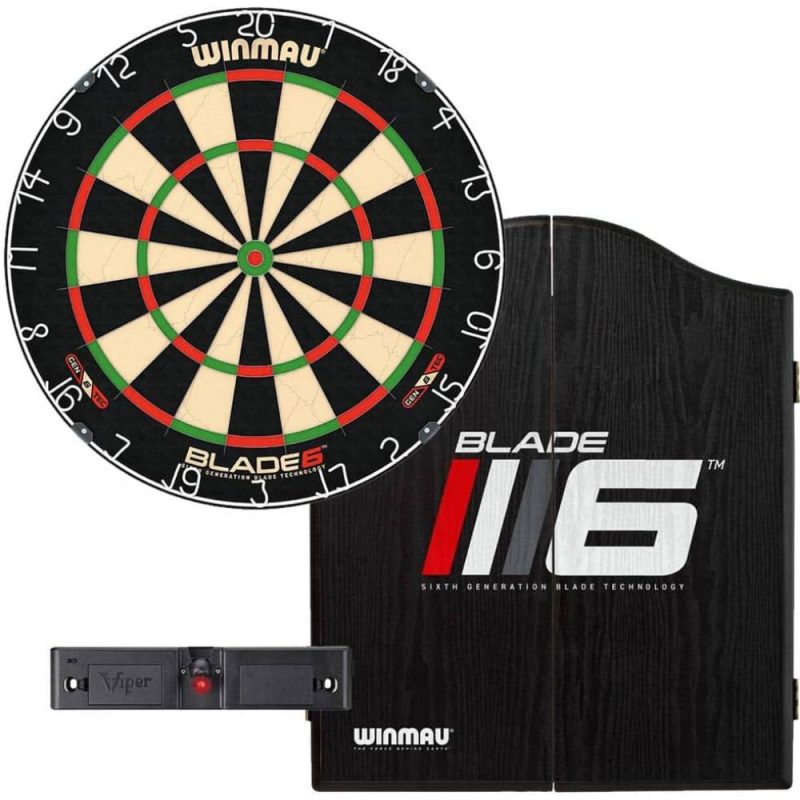 Billaresbalsalobre Diana Winmau Blade 6 Dartboard + Armario + Laser