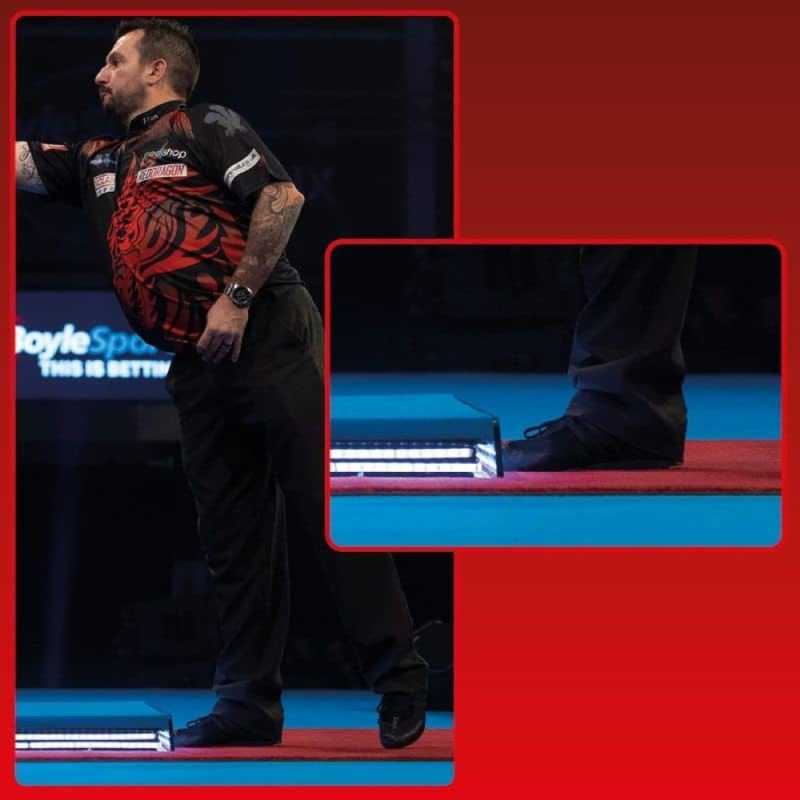 Billaresbalsalobre Protector Suelo Red Dragon Pro-Position Dart Mat  Z0168 - Imagen 3