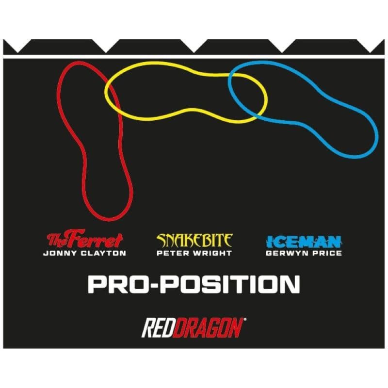 Billaresbalsalobre Protector Suelo Red Dragon Pro-Position Dart Mat  Z0168