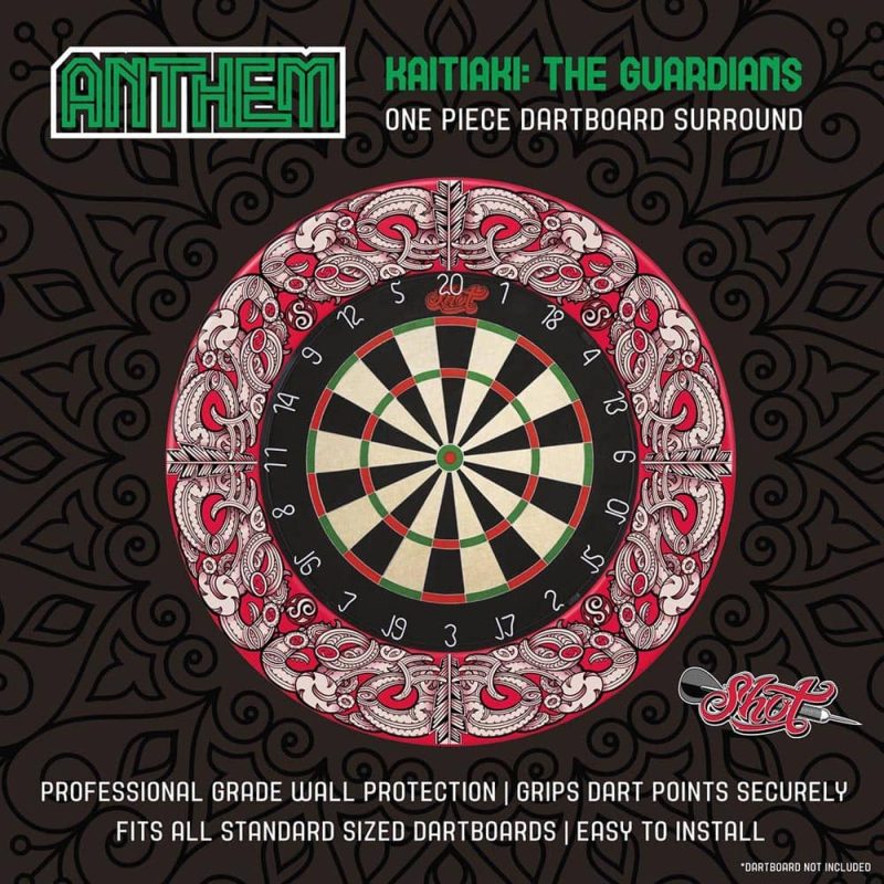 Billaresbalsalobre Shot Anthem Rubber Dartboard Surround Kaitiaki SH-SC3130 - Imagen 2