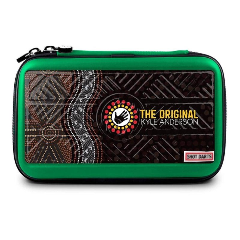 Billaresbalsalobre Funda Dardos Shot Tactical Dart Case Kyle Anderson Verde SH-SM4060