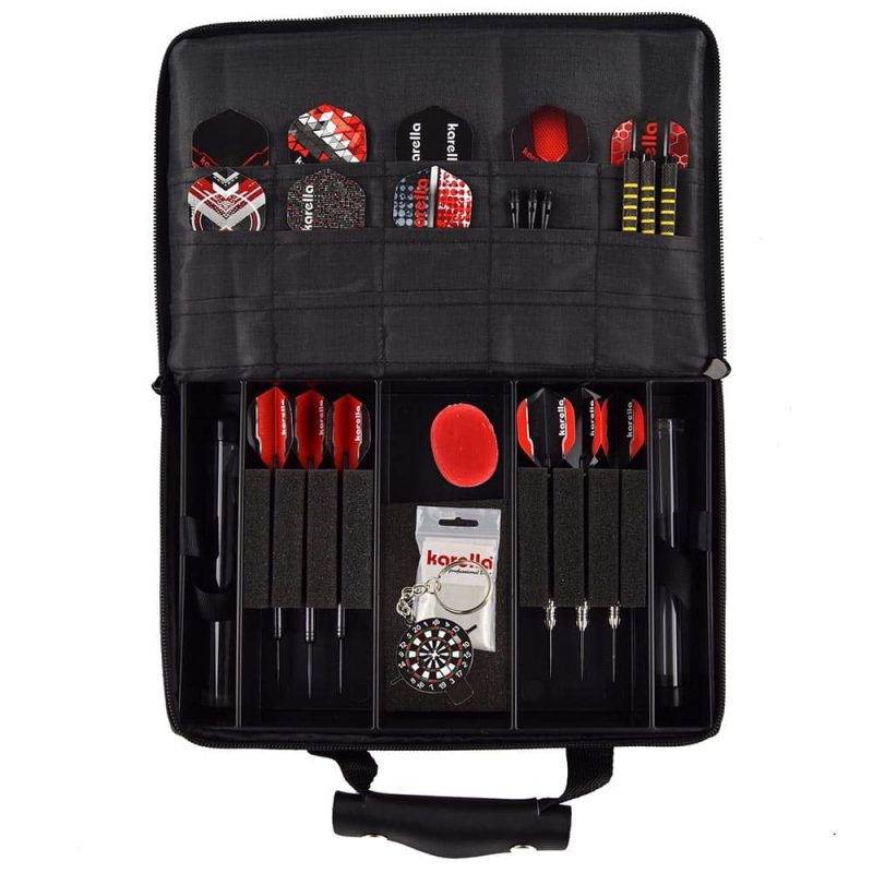 Billaresbalsalobre Funda Dardos Master Pak Leather Edition Cuero Negro 8020.02 - Imagen 4