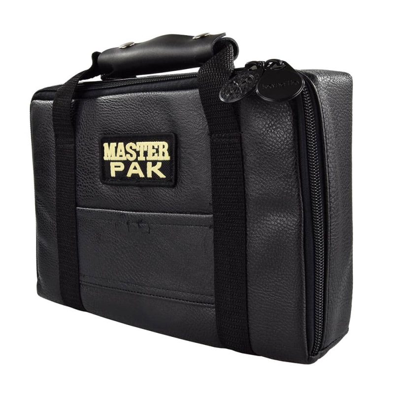 Billaresbalsalobre Funda Dardos Master Pak Leather Edition Cuero Negro 8020.02