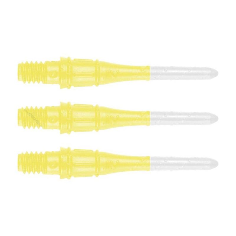 Billaresbalsalobre Puntas Lippoint Premium Two Tone Gradient Yellow White 2ba 25mm 30unid - Imagen 2
