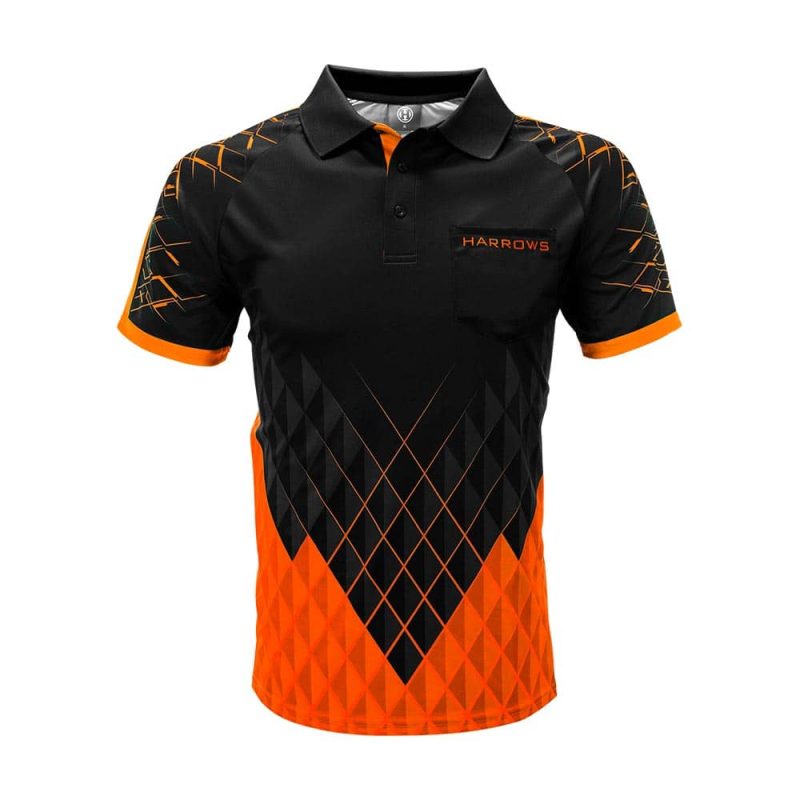 Billaresbalsalobre Camiseta Harrows Darts Paragon Naranja L ME65023 - Imagen 2