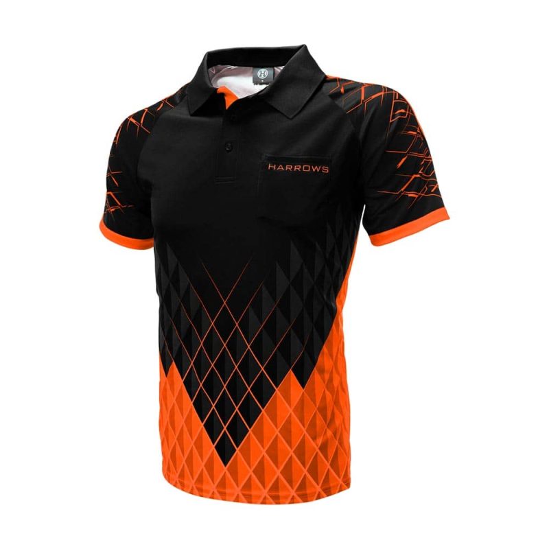 Billaresbalsalobre Camiseta Harrows Darts Paragon Naranja L ME65023 - Imagen 4