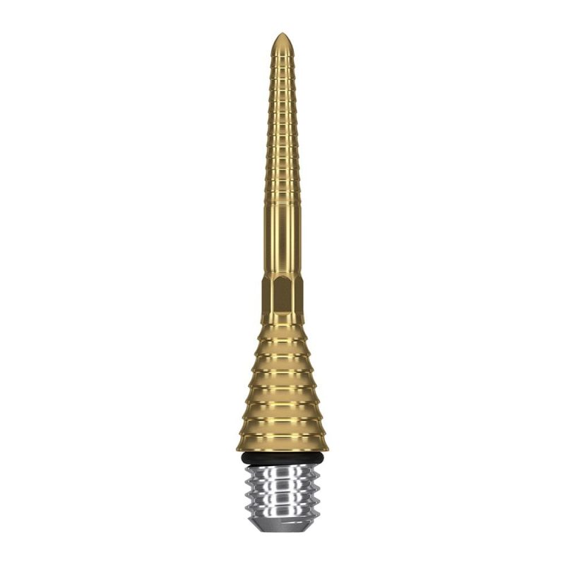 Billaresbalsalobre Puntas Conversion Target Titanium Grooved SP 30mm Dorado 380179 - Imagen 2